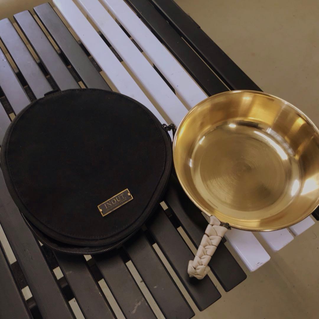 INOUT Original Brass 真鍮シェラデッシュ　ケース付き