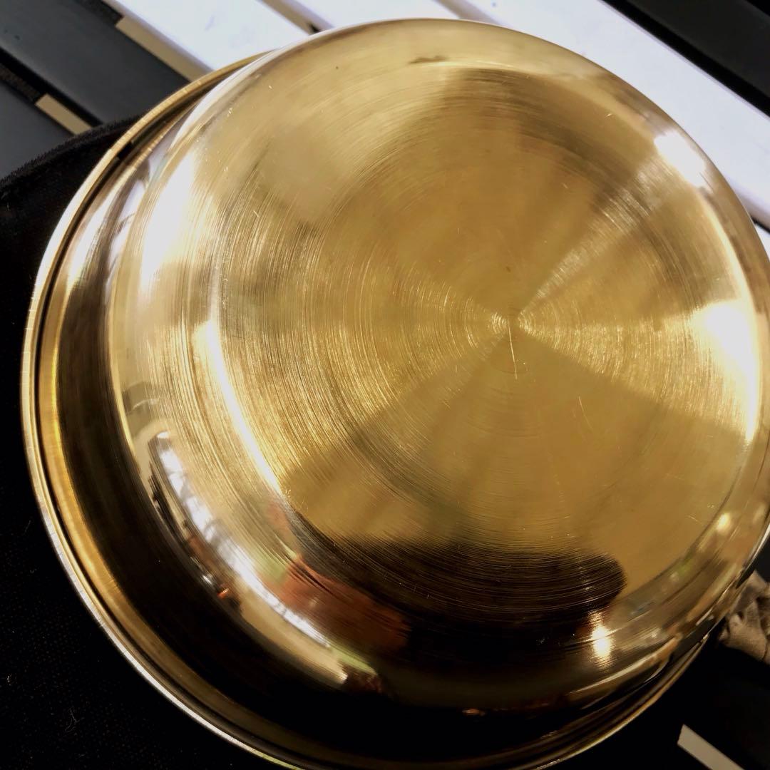 INOUT Original Brass 真鍮シェラデッシュ　ケース付き