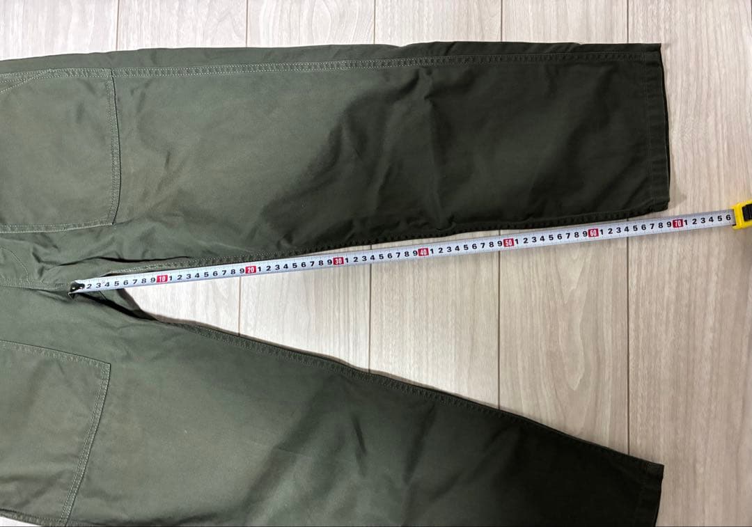 【BAYFLOW】ベイフロー ベイカーパンツ サイズ3 Lサイズ ダークグリーン