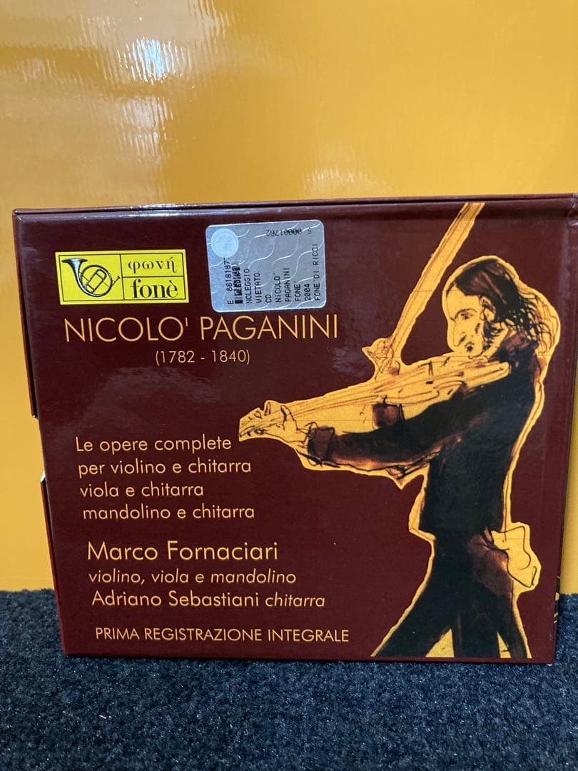 パガニーニ　ヴァイオリンとギター　他作品集 6枚組