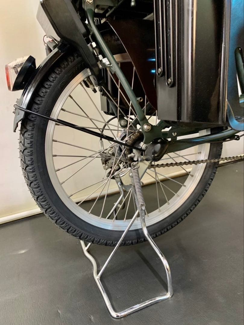 1年保証 送料無料　新型　パナソニック　ギュットミニ　カーキ　電動アシスト自転車