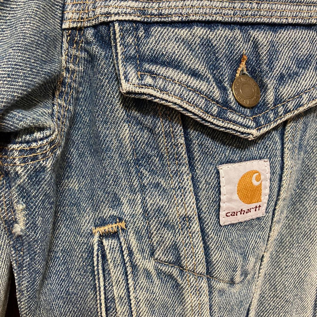 carharttカーハート　デニムジャケット　星タグ