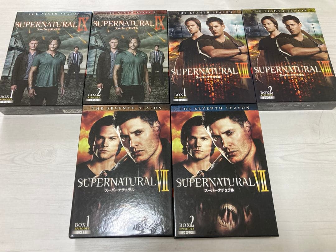 SUPERNATURAL DVD Blu-ray コンプリートボックス　セット
