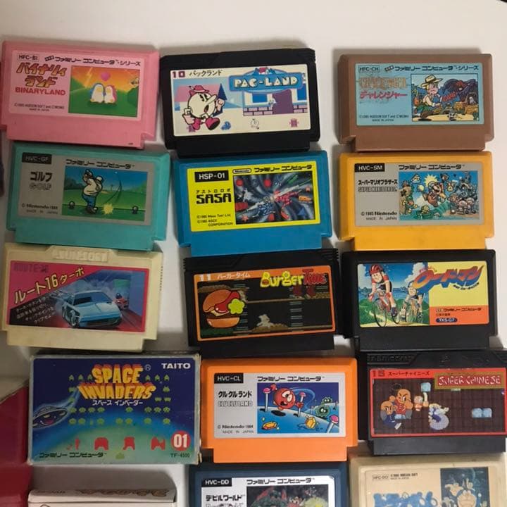 ファミコンソフト　一式