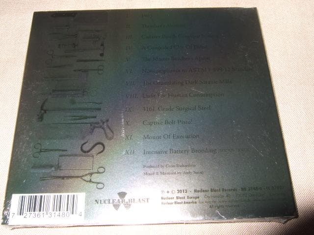 CARCASS,カーカス,限定1000セット,缶ボックス,デスメタル,メロデス