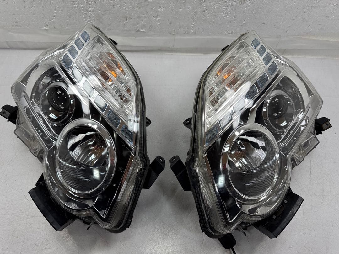 後期 HID T31 エクストレイル左右セットヘッドライト バラスト付