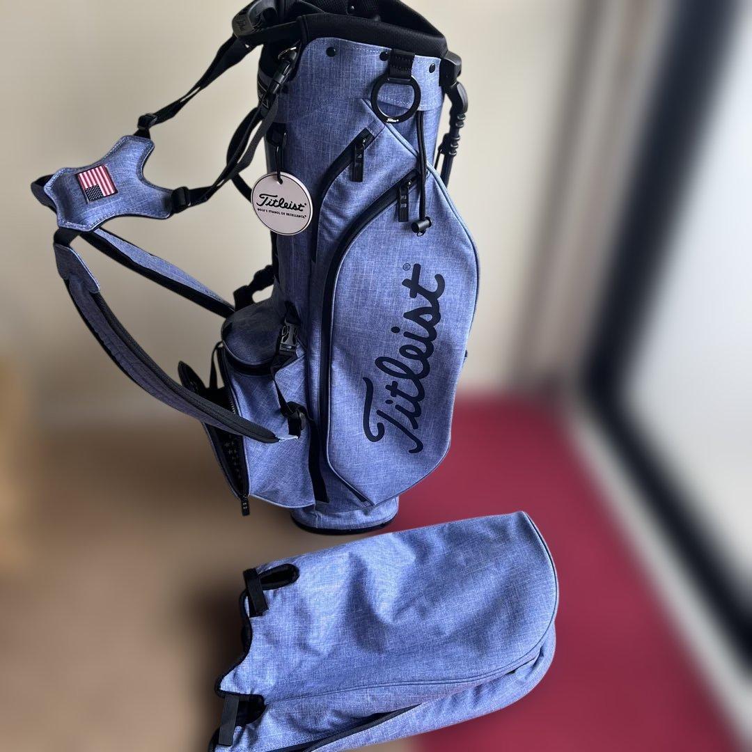 ハ*ー様 Titleist ゴルフバッグ・キャディバッグ グレー