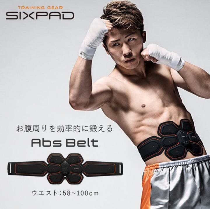《美品》 EMS シックスパッド アブズベルト S/M/L SIXPAD