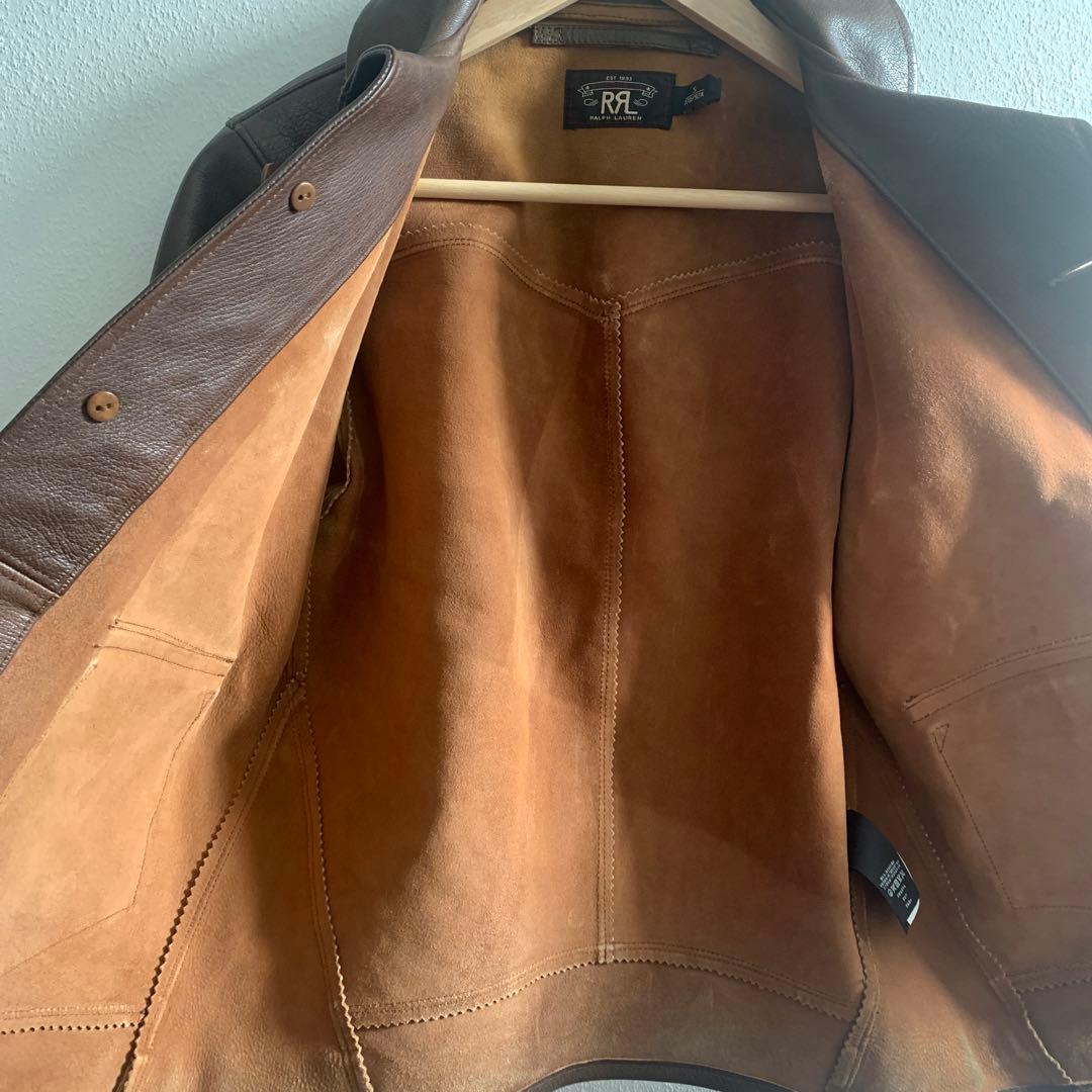 RRL レザージャケット Sサイズ ブラウン