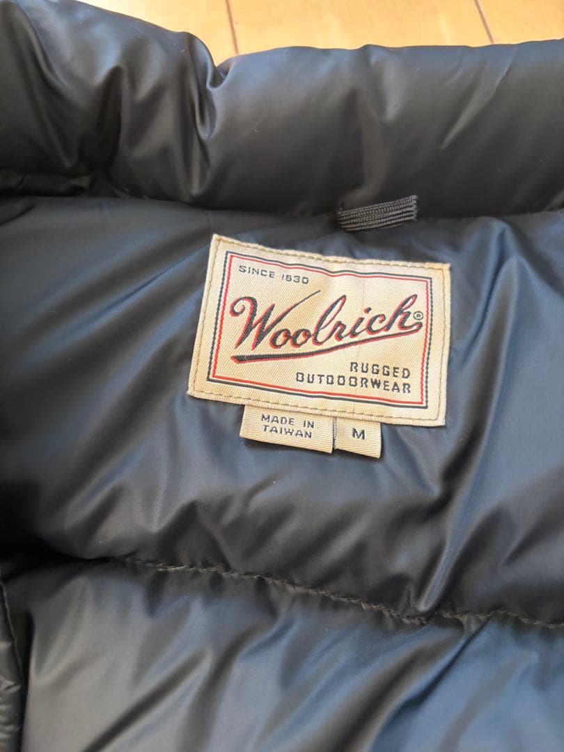 woolrich ウールリッチ90年代ダウンベスト ブラック Mサイズ
