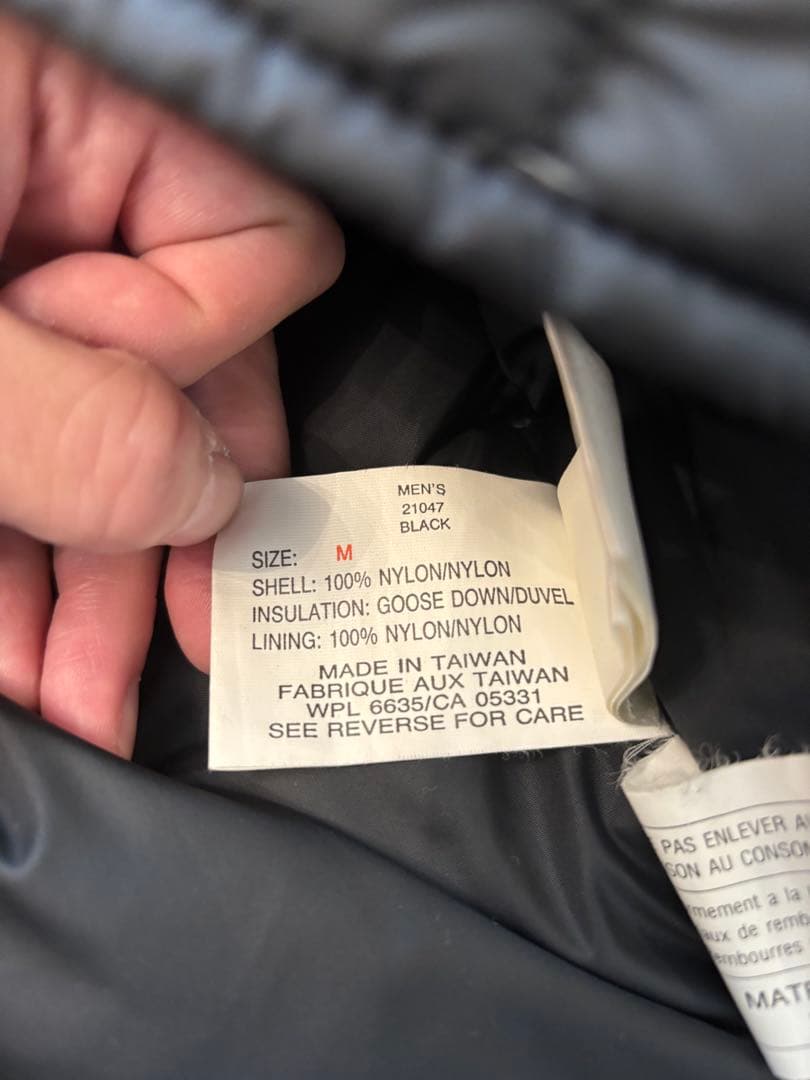 woolrich ウールリッチ90年代ダウンベスト ブラック Mサイズ