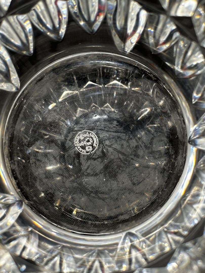 【USED】Baccarat バカラ　花瓶　ベース　VASE 24.5cm