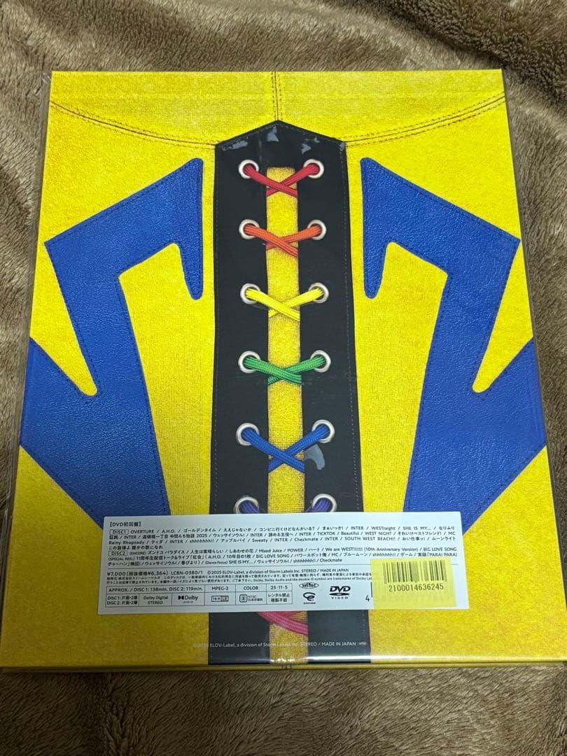 z*a様 未開封！WEST.LIVE TOUR 2025 A.H.O. DVD初