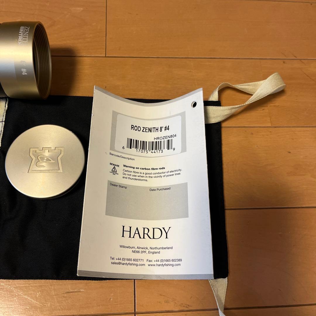 ハーディ Hardy　ゼニス Zenith　8フィート　4番