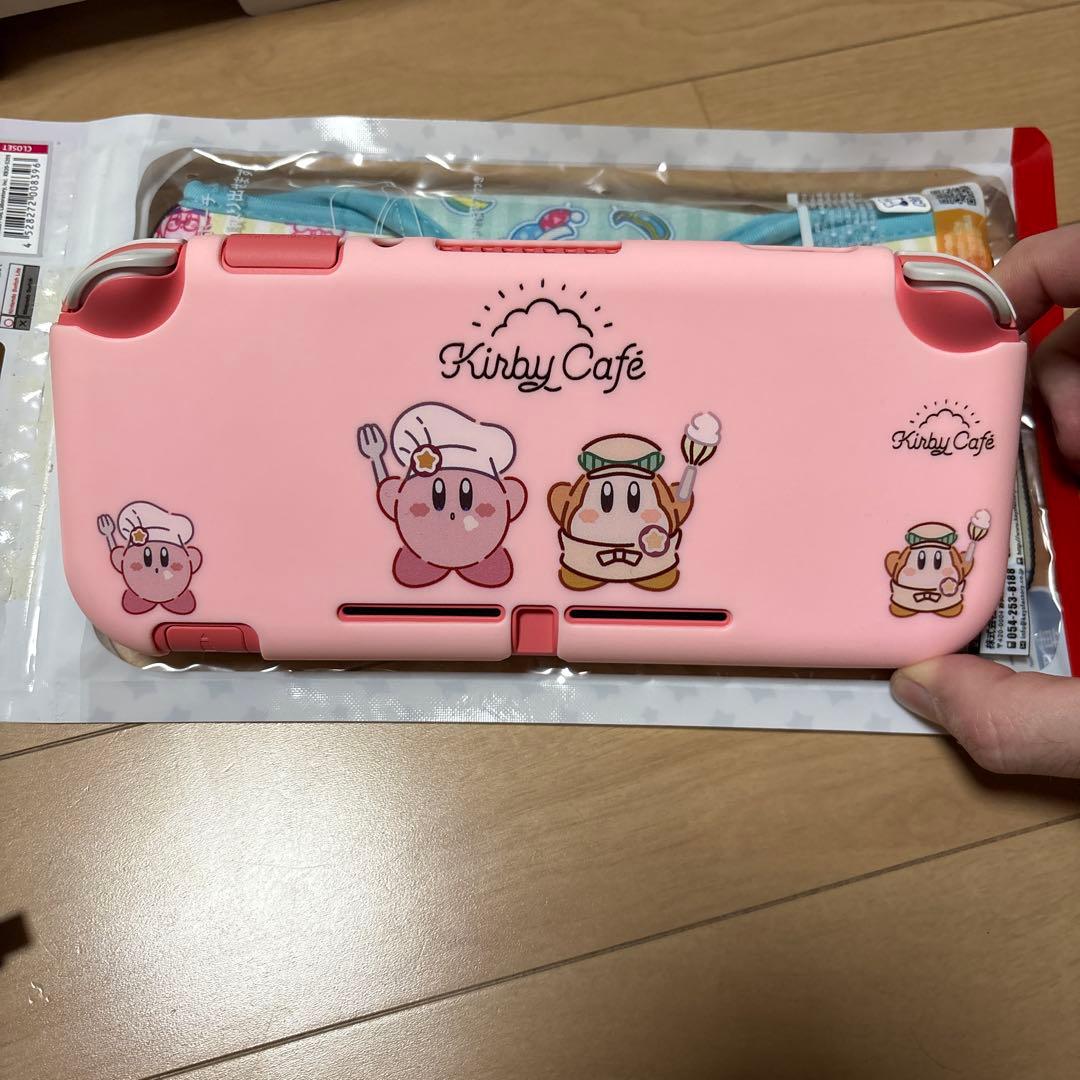 任天堂Switch スイッチ Lite 本体 星のカービィ着せ替えカバー ポーチ