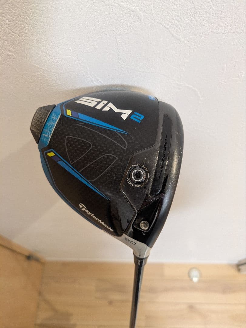 TaylorMade SIM2 ドライバー 9度 ヘッドカバー付き