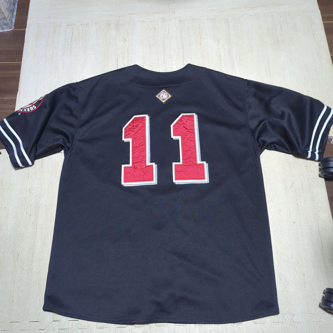 ATLANTA BLACK CRACKERS ベースボールシャツ ABC