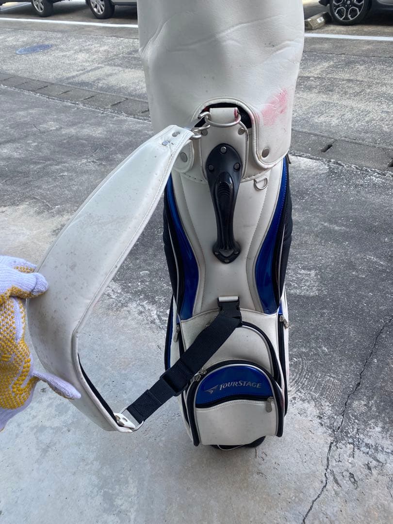 TOURSTAGE ゴルフクラブセット ホワイト/ブラック