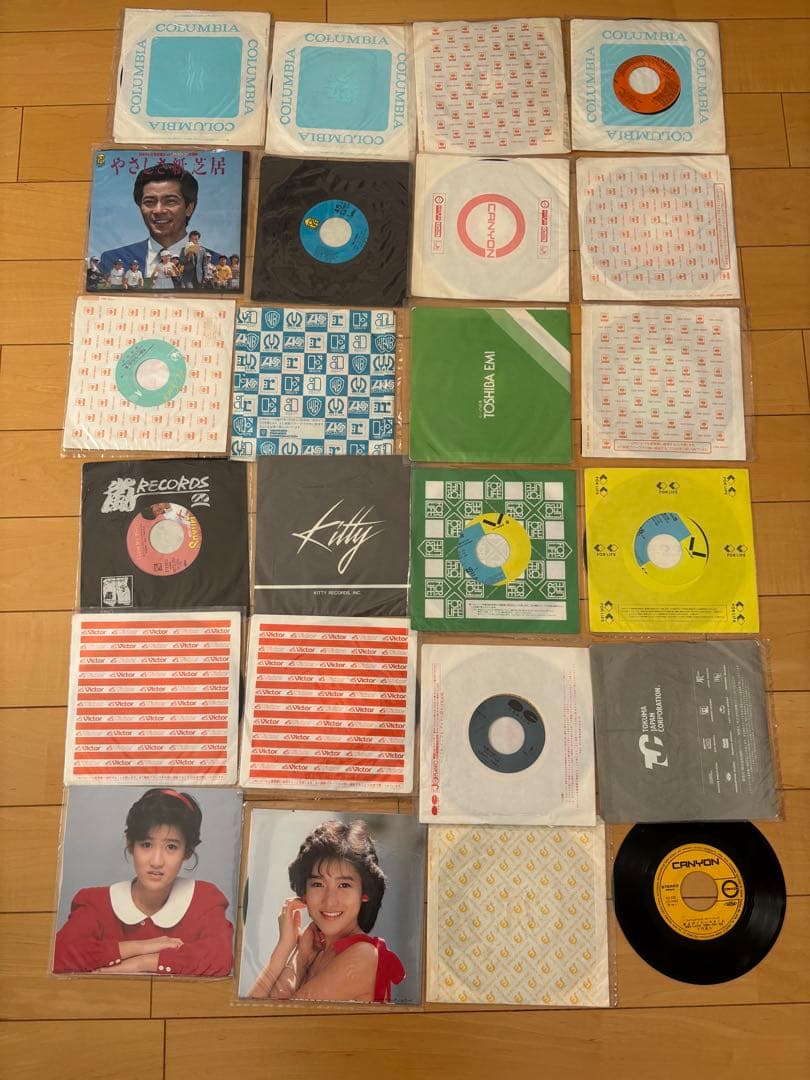 レコード昭和アイドル LP16 シングル24 セット売り