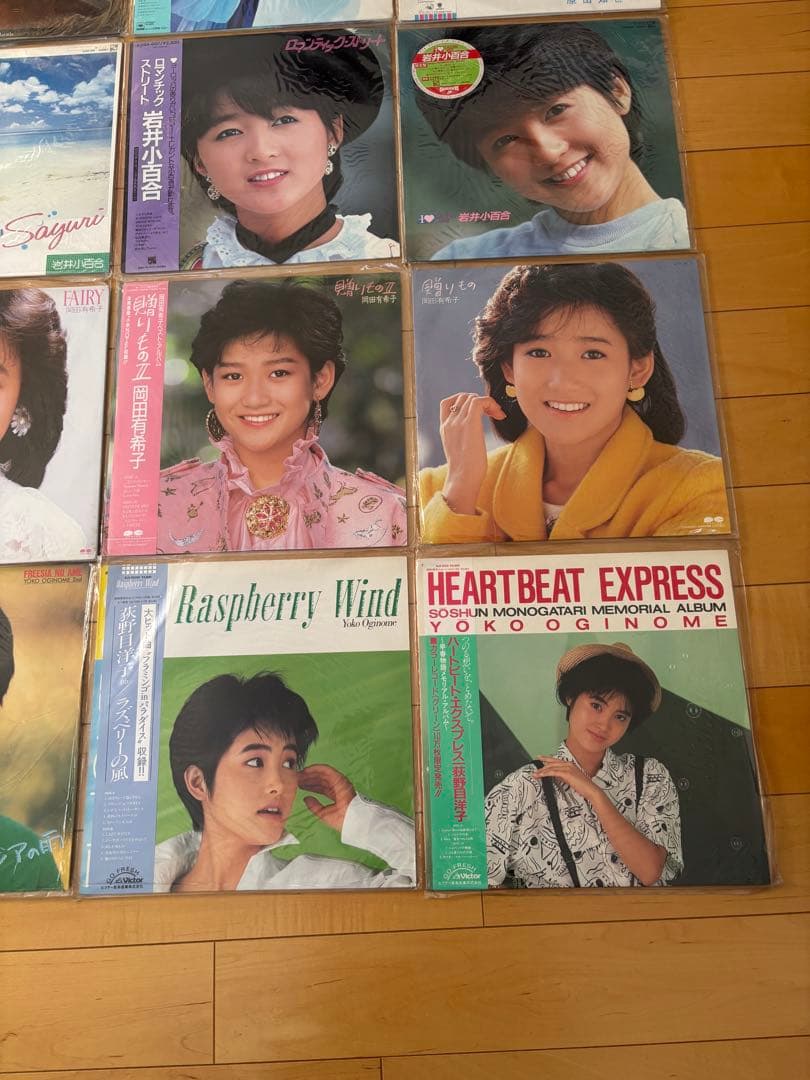 レコード昭和アイドル LP16 シングル24 セット売り