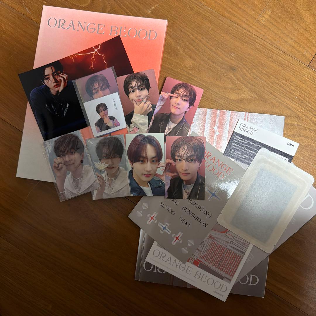 ORANGE BLOOD KSANAジョンウォン コンプリート セット 購入特典