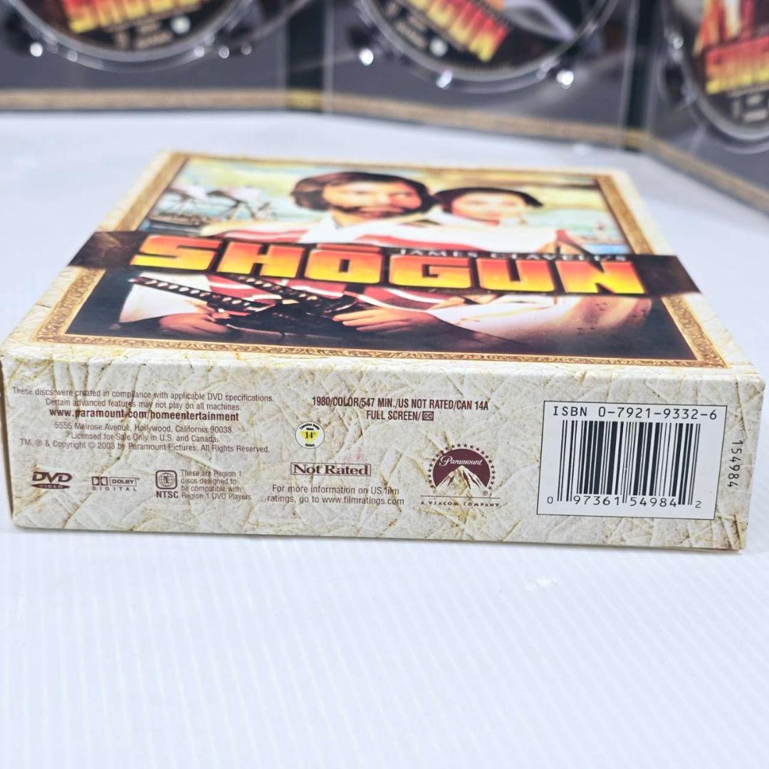 SHOGUN 5枚組 DVD BOX 将軍 1980年 海外 希少 廃盤
