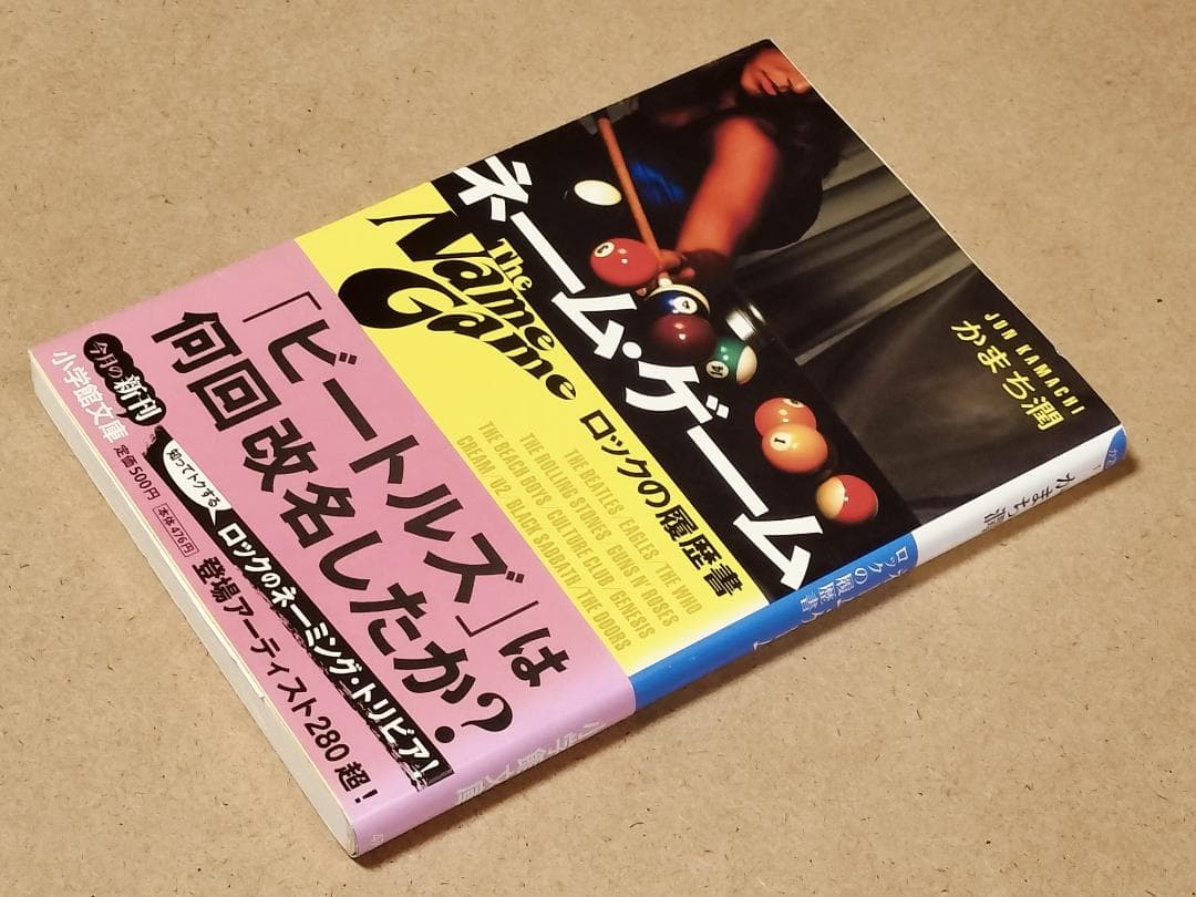 ネームゲーム : ロックの履歴書　かまち潤