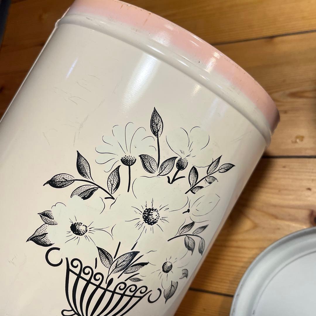 アンティーク　缶　3個　カントリー　ティン缶　キャニスター