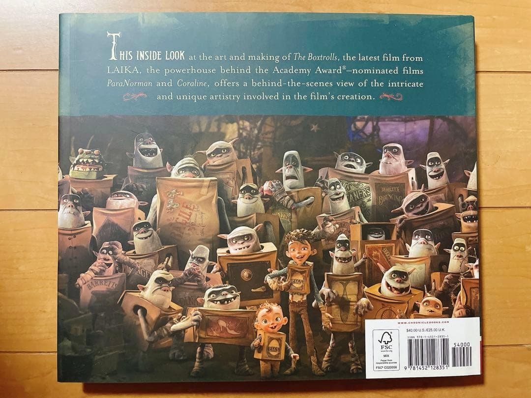 The Art of The Boxtrolls ボックストロール 英語版 画集