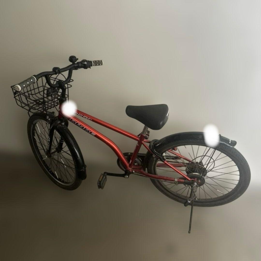 【引き取り限定】赤 自転車 男の子 24インチ サイクルベースあさひ