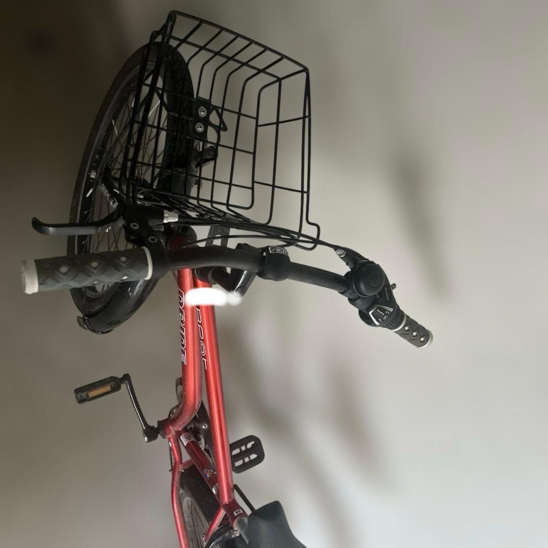 【引き取り限定】赤 自転車 男の子 24インチ サイクルベースあさひ