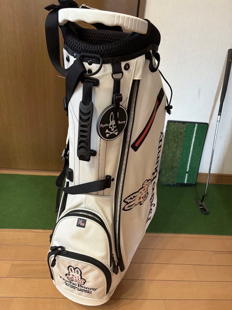 ハ*ム様 PSYCHO BUNNY スタンドバッグ 9インチ
