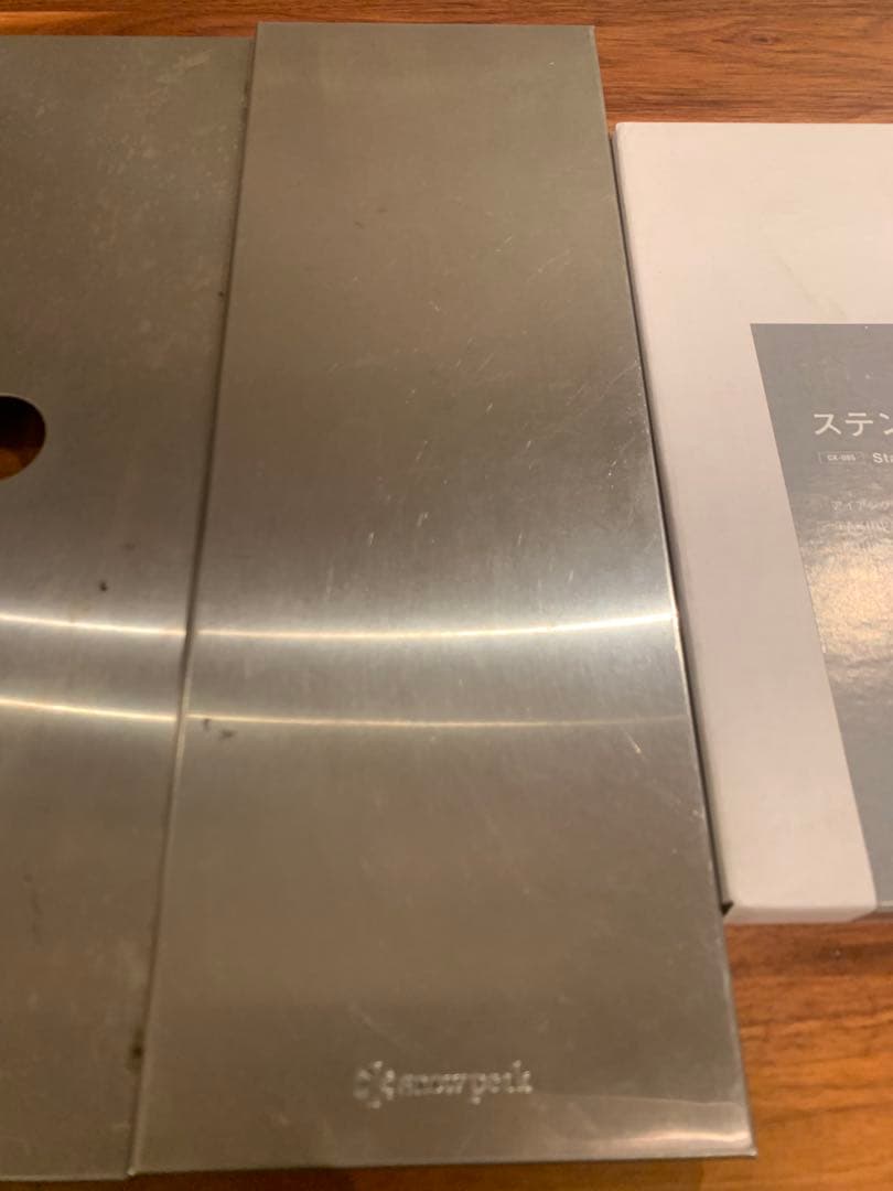 スノーピーク igt ステンレストレーセット　廃盤品　新品含む