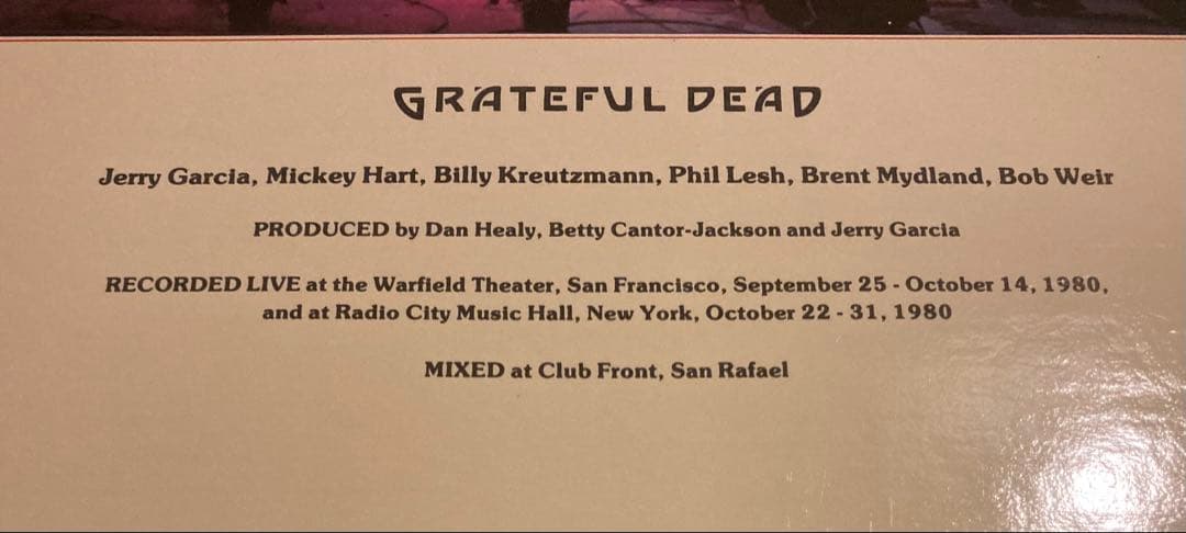 ■高音質USオリジナル盤■GRATEFUL DEAD / グレイトフルデッド■R