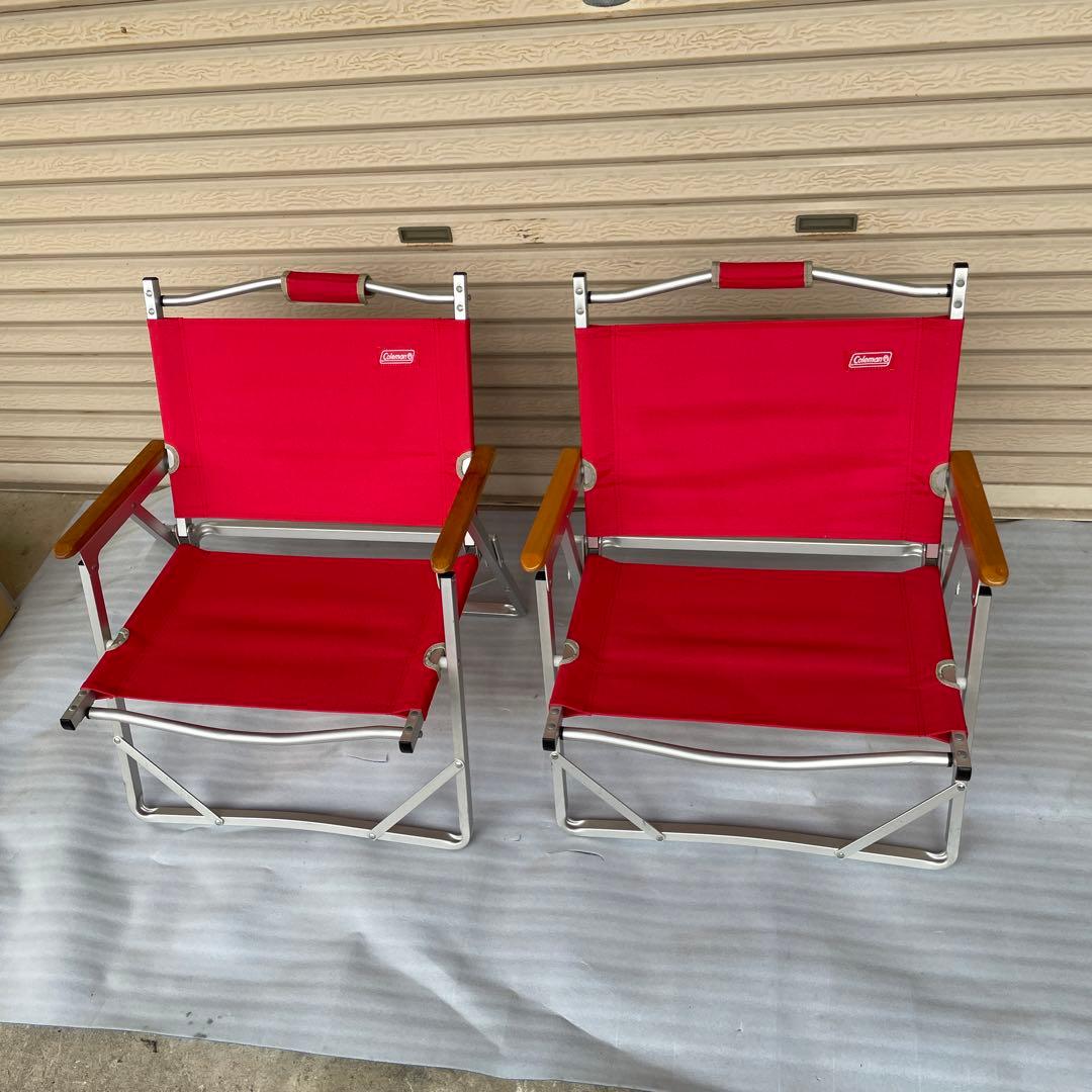 Coleman コンパクト　フォールディングチェア　2脚セット