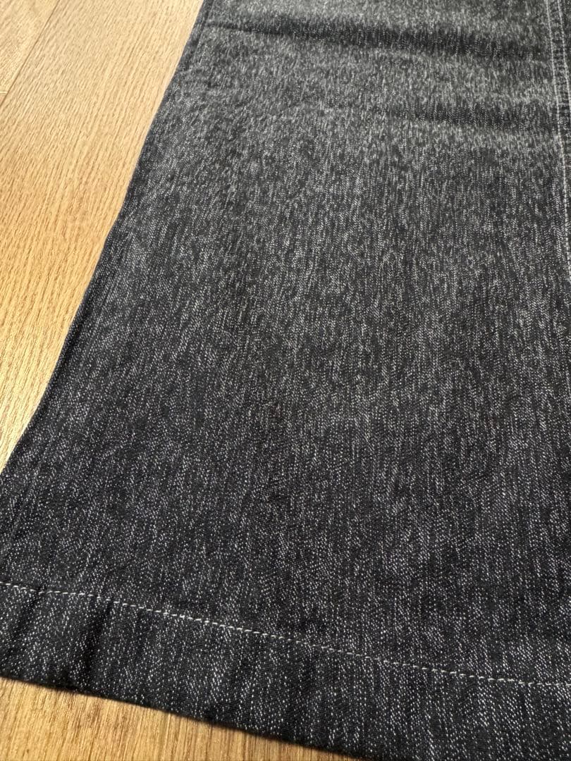 雰囲気抜群 WEST RIDE ブラックシャンブレー ワークパンツ w34