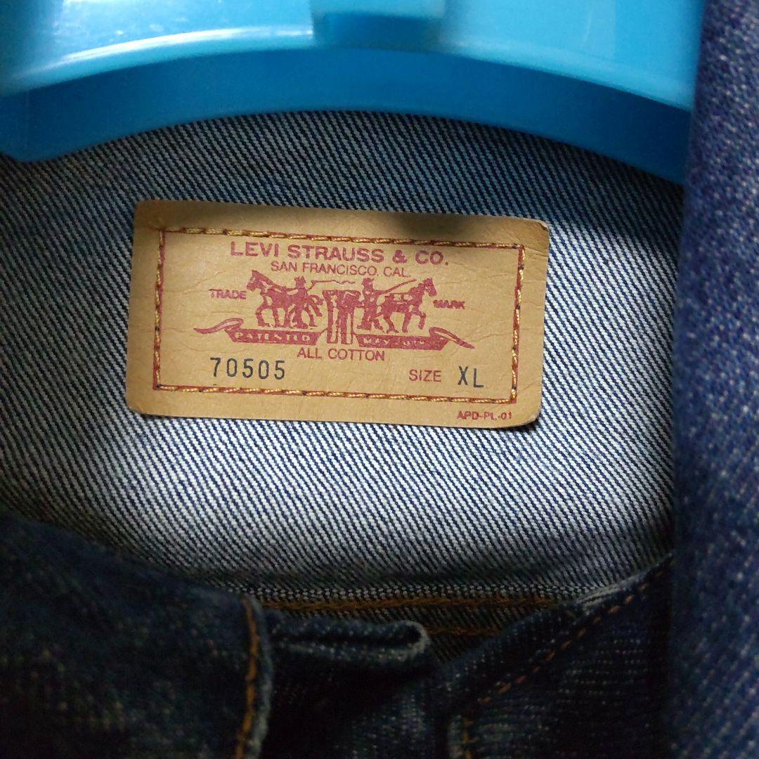 デニムジャケット　LEVI'S　リーバイス　70505-0201　XLサイズ