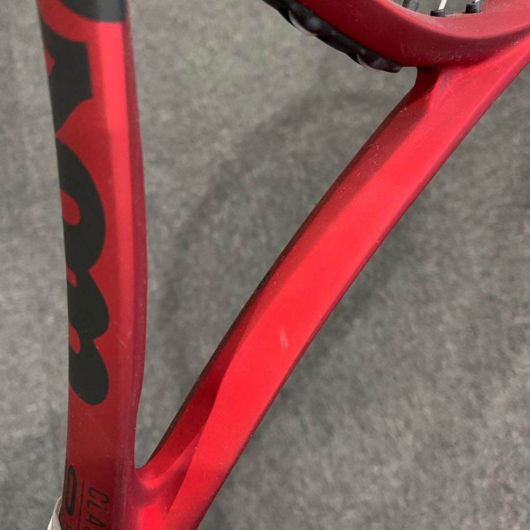 【美品】Wilson ウィルソンCLASH 100V2 16×19硬式ラケット
