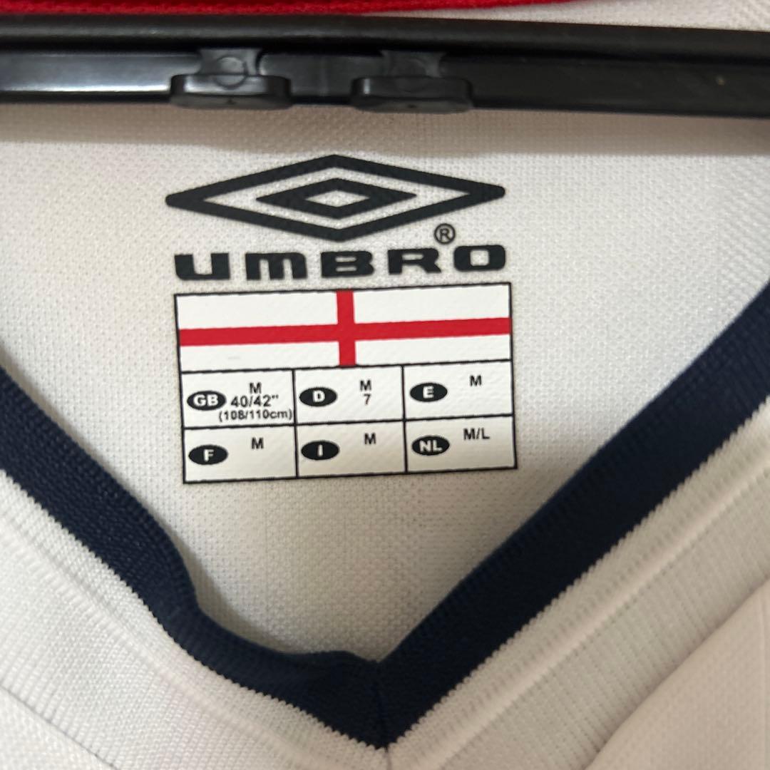 イングランド代表　ベッカム　ユニフォーム　Mサイズ