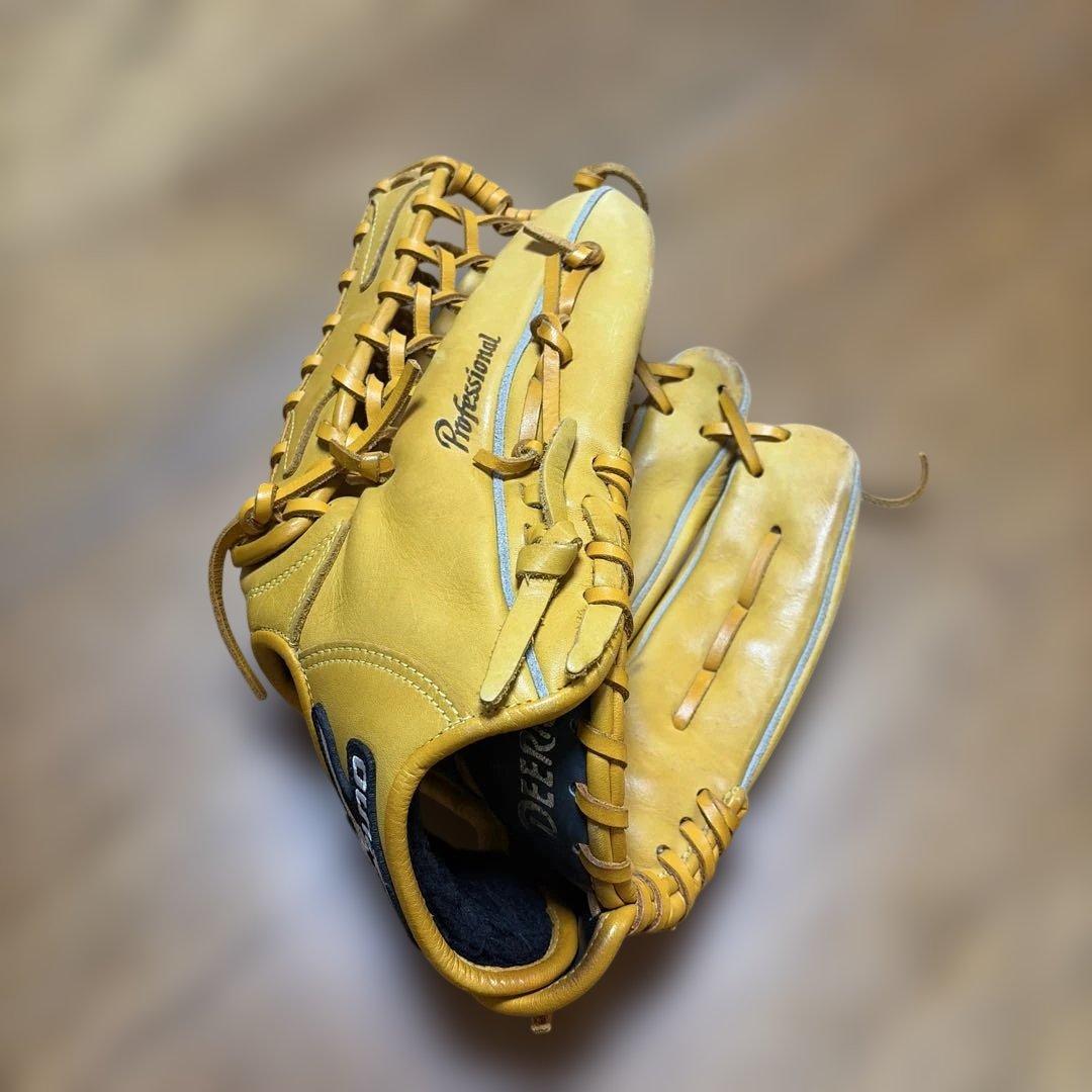 ミズノ プロフェッショナル 一般軟式 グローブ グラブ イチロー 外野用 美品