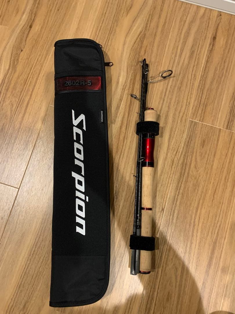 シマノ スコーピオン　2602R-5 ワールドシャウラ　交換バット　タイプc