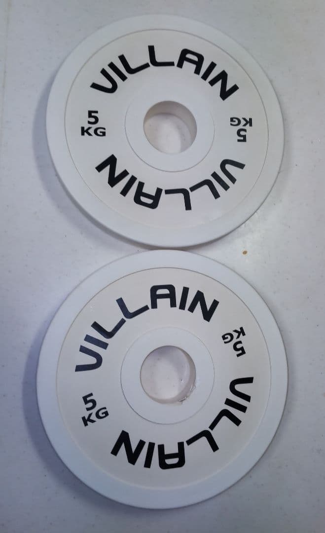 オリンピック プレート villain 5kgプレート2枚