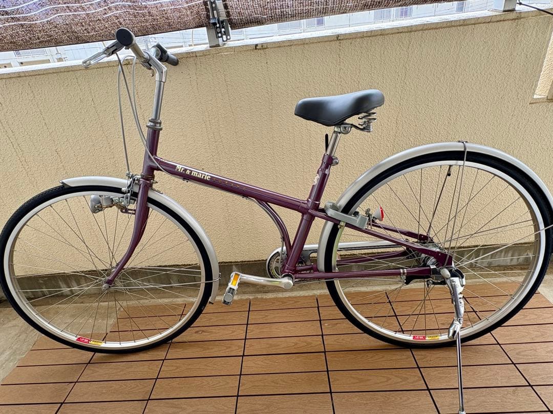 90年代新車　東京・神奈川限定　配送無料 FUJI シティサイクル 27インチ