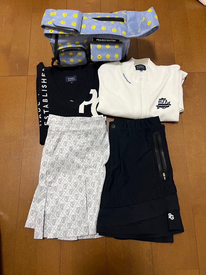 パーリーゲイツ ウェア　まとめ売り　レディース　ウエア　スカート　バック