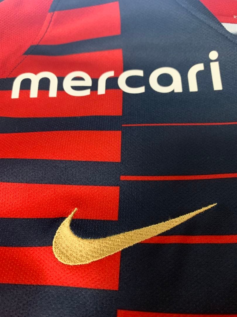 鹿島アントラーズ 2019年【M】ユニフォーム 安倍裕葵 ネーム、背番号 10番