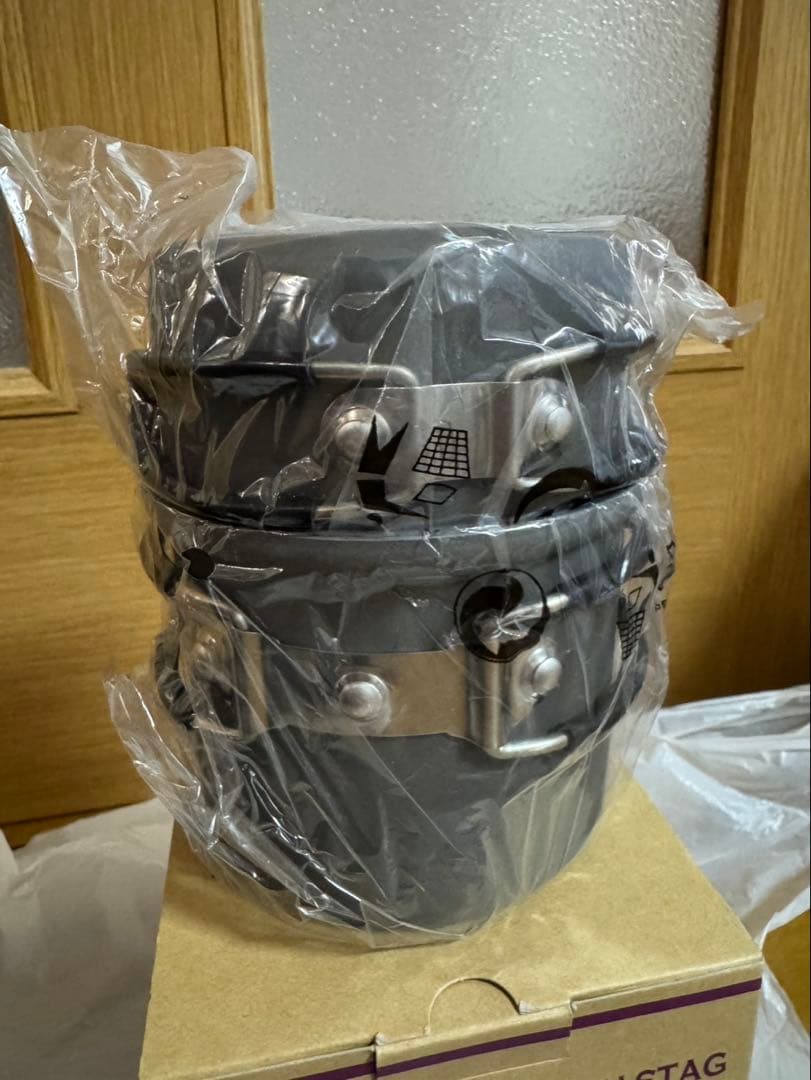 YURUCAMP x CAPTAIN STAG アルミニウムソロクッカーセット