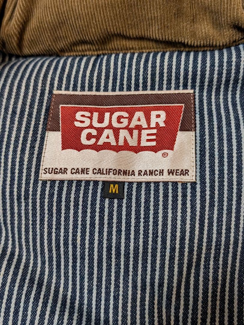 【 人気商品 】Sugar Cane デニムダウンベスト インディゴ Мサイズ