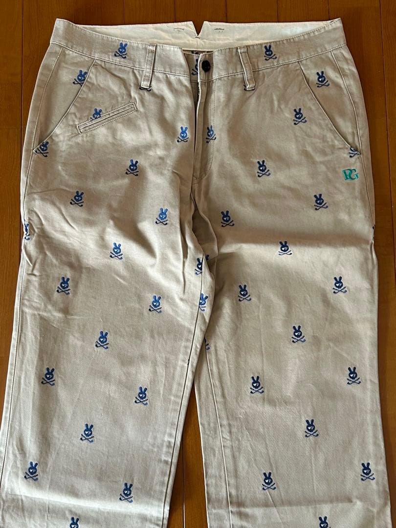 PEARLYGATES＊スカルラビット柄メンズパンツ/5