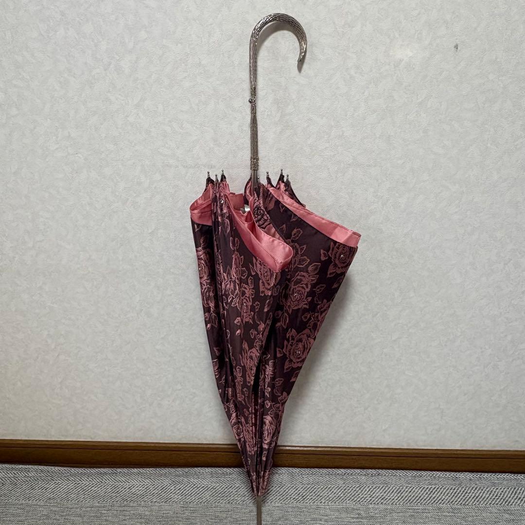 美品　イルマルケザート il marchesato イタリア 高級 傘 薔薇
