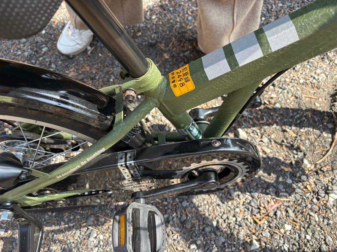 【美品】Jeep 子供用オリーブ色 2025年　　　　　　　現行モデル 18in